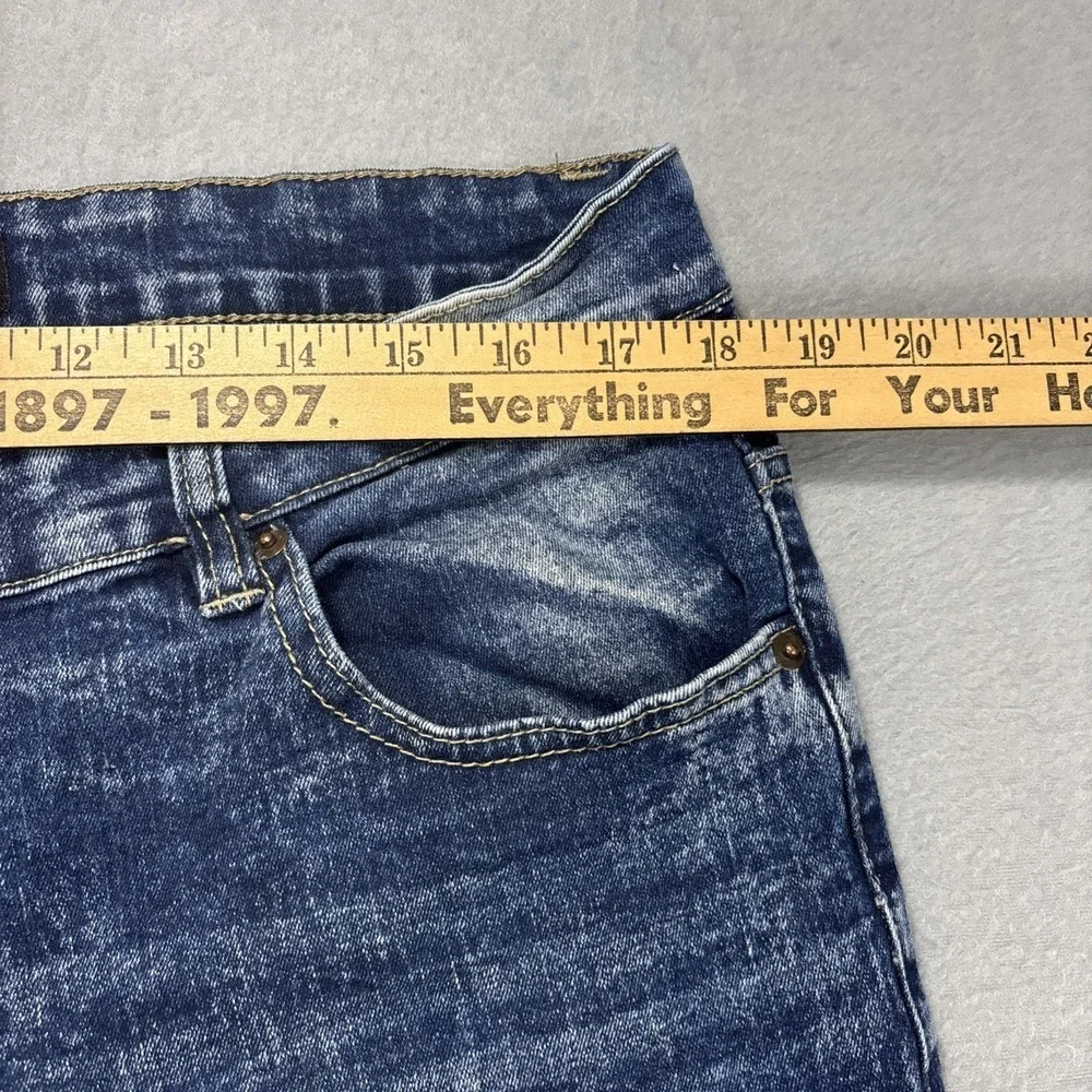 South Pole Flex Jeans Mens 36x29 The Movement Blue Denim‎ Acid Wash Stretch Work